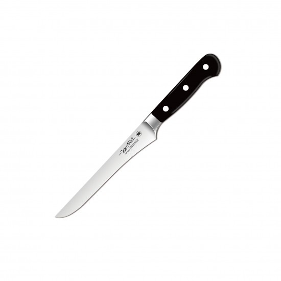 Forged Boning Knife -Straight & Narrow Blade 6"